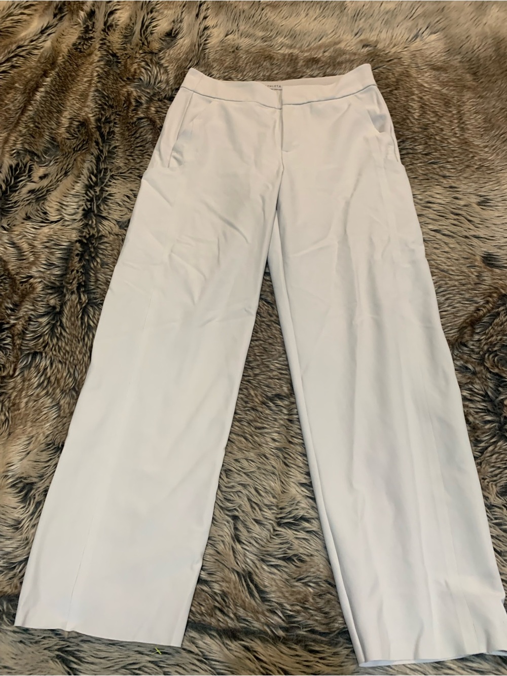 Athleta Stellar Crop Pant BEIG Size 4